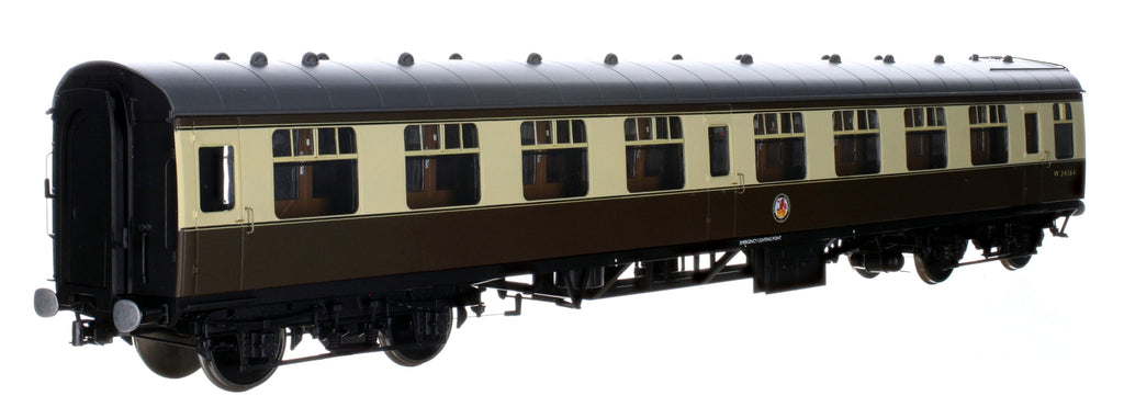 7P-001-103UD O Gauge BR WR Chocolate & Cream SO Unnumbered DCC Fitted